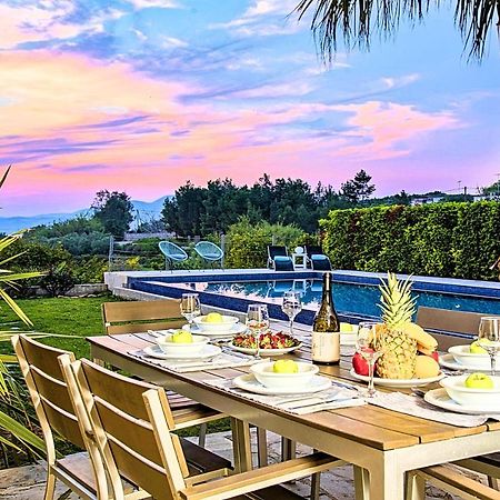 Villa Cretan Mansion With Heated Swimming Pool Georgioupoli Exterior foto