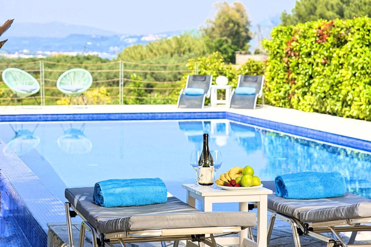 Villa Cretan Mansion With Heated Swimming Pool Georgioupoli Exterior foto